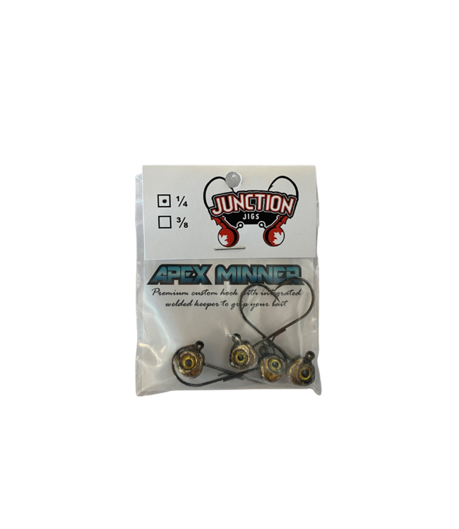 Junction Tackle Company Junction Tackle Apex Minner - 4/pack