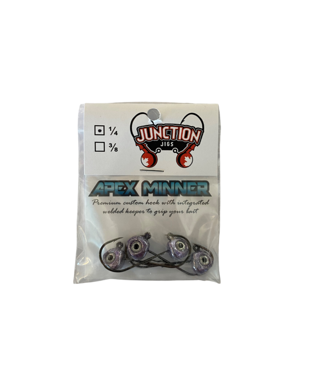 Junction Tackle Company Junction Tackle Apex Minner - 4/pack
