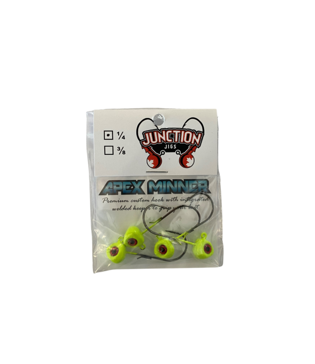 Junction Tackle Company Junction Tackle Apex Minner - 4/pack