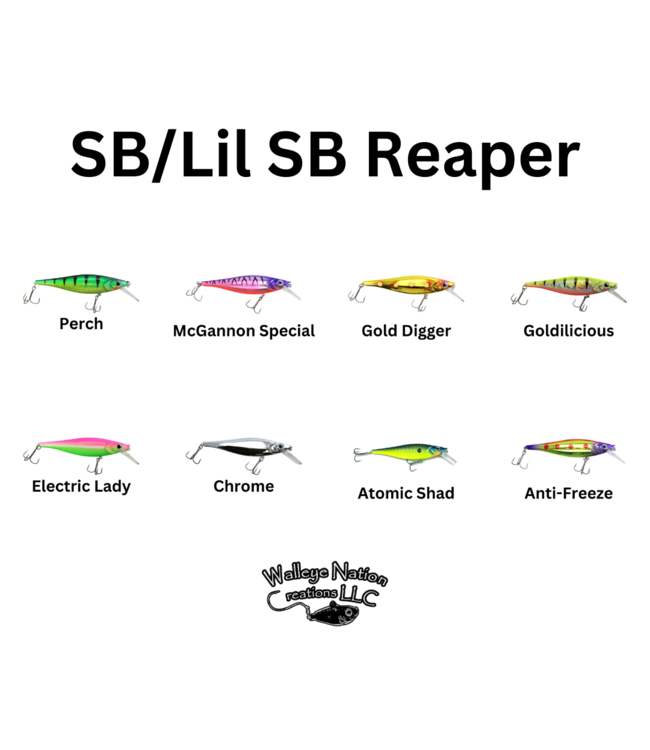 Walleye Nation Creations Walleye Nation Creations Lil SB Reaper
