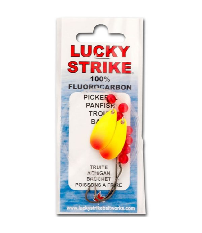 Lucky Strike Lucky Strike Fluorocarbon FC Rigs Lure 2/Pkg