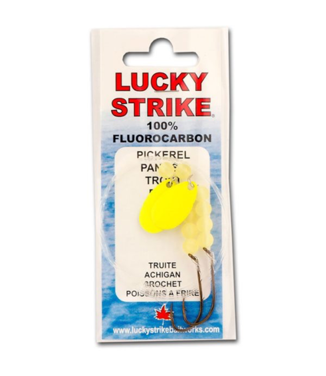 Lucky Strike Lucky Strike Fluorocarbon FC Rigs Lure 2/Pkg