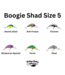 Walleye Nation Creations Walleye Nation Creations Boogie Shad