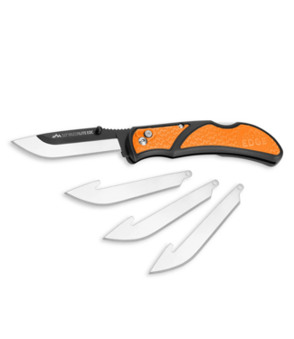 Outdoor Edge Outdoor 3.0" Edge Razor-Lite EDC (Orange, 4-Blades)