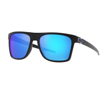 Oakley Leffingwell Matte Black w/Prism Sapphire Sunglasses