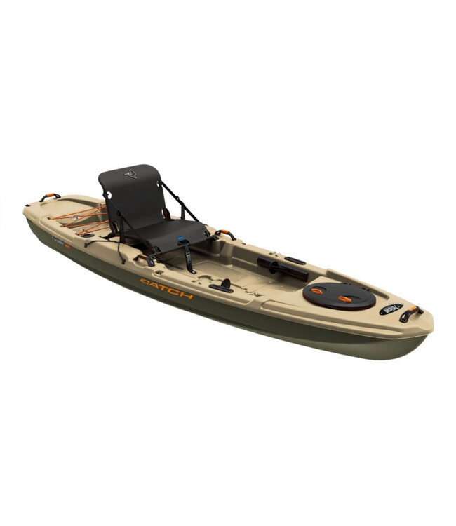 Pelican Pelican Catch Classic 120 Fishing Kayak - LIGHT KHAKI /KHAKI