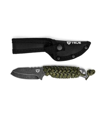 True Utility True Utility Nekkid Fixed Blade Knife with Paracord Wrap Handle