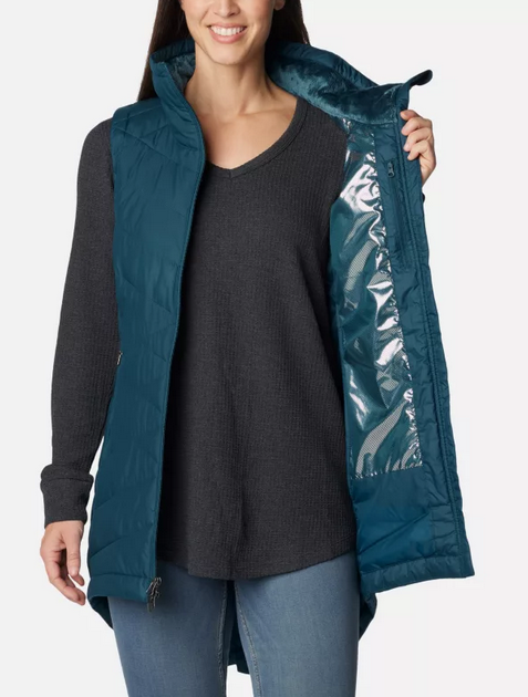 Columbia Women's Heavenly Long Vest - Great Lakes Outfitters