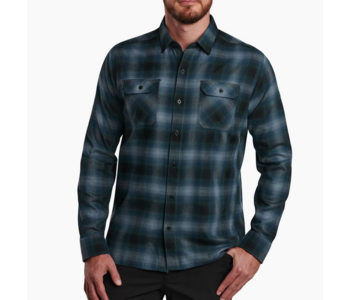 Kuhl Mens Dillingr Flannel Long Sleeve