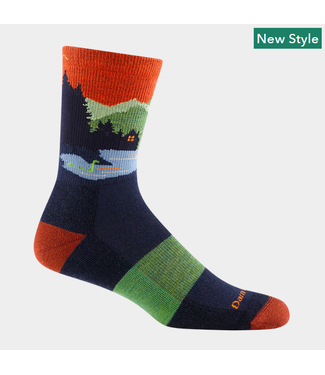 Darn Tough Darn Tough Men's Hike/Trek Close Encounters Micro Crew Midweight with Cushion Sock - 5014M