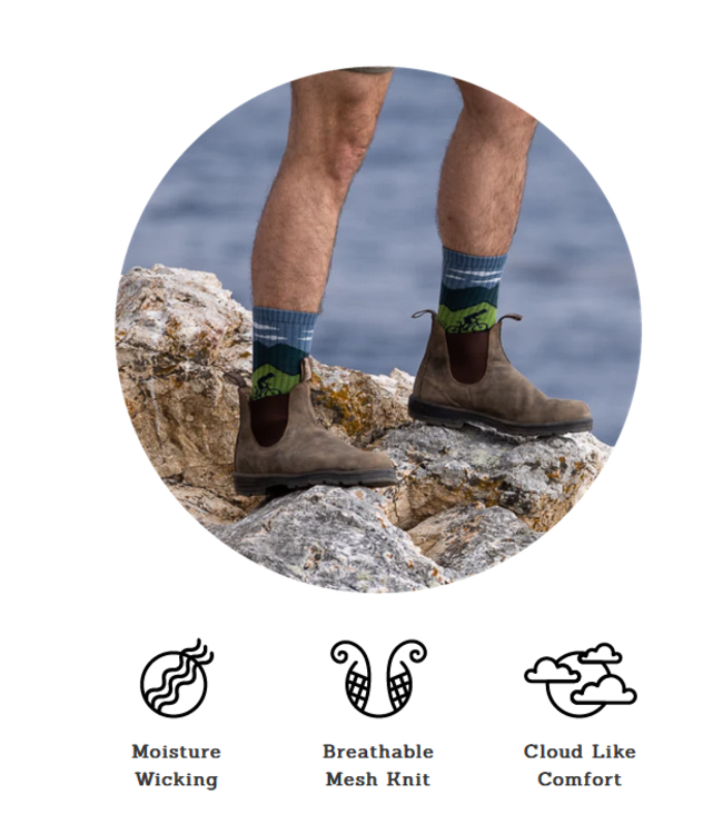 Socksmith Socksmith Compass Merino Wool Men's Sock - Size 10 -13