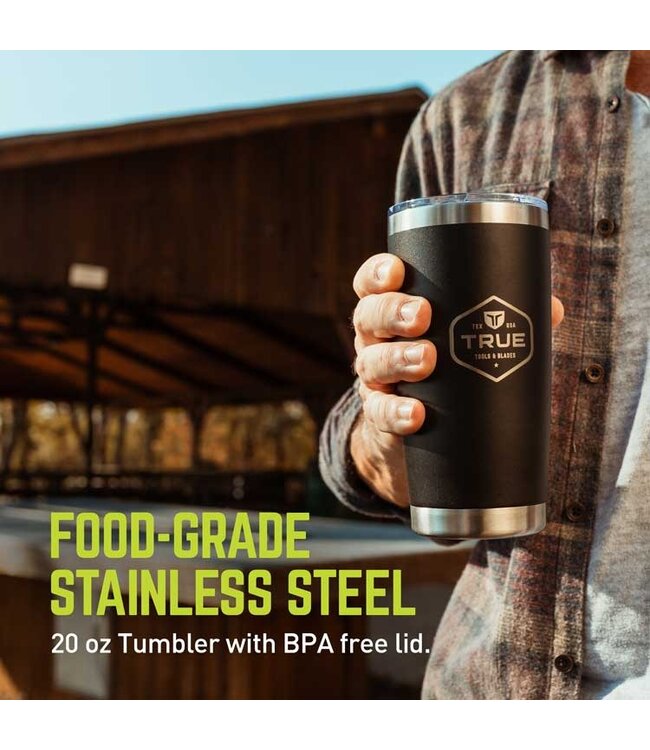 True Utility True Midnight Edition Fixed Blade & Tumbler