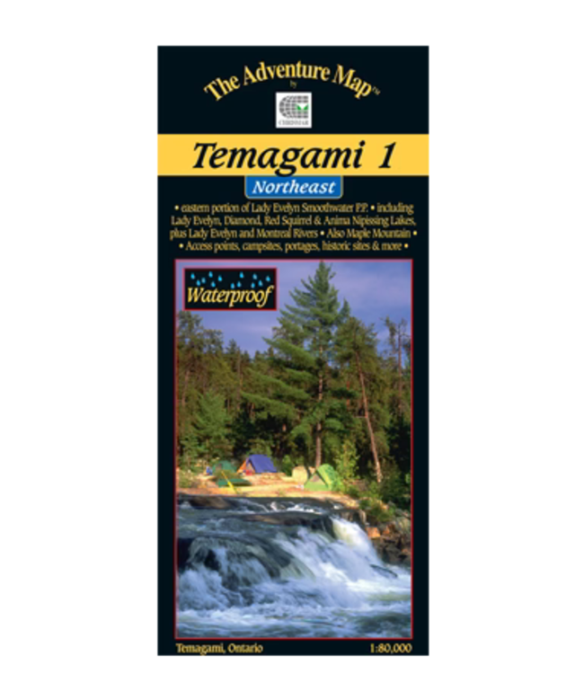 Chrismar The Adventure Map by CHRISMAR - Temagami 1 - Northeast