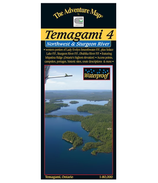 Chrismar The Adventure Map by CHRISMAR - Temagami 4 - Northwest & Sturgeon River