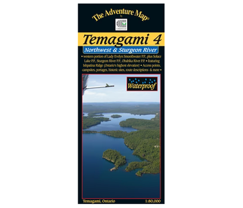 The Adventure Map by CHRISMAR - Temagami 4 - Northwest & Sturgeon River