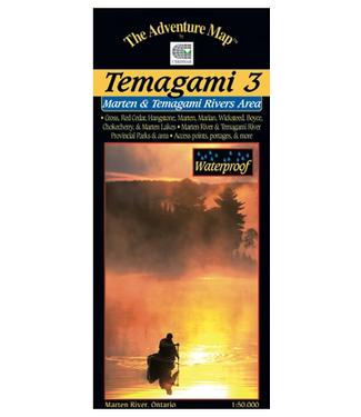 Chrismar The Adventure Map by CHRISMAR - Temagami 3 - Marten & Temagami Rivers Area