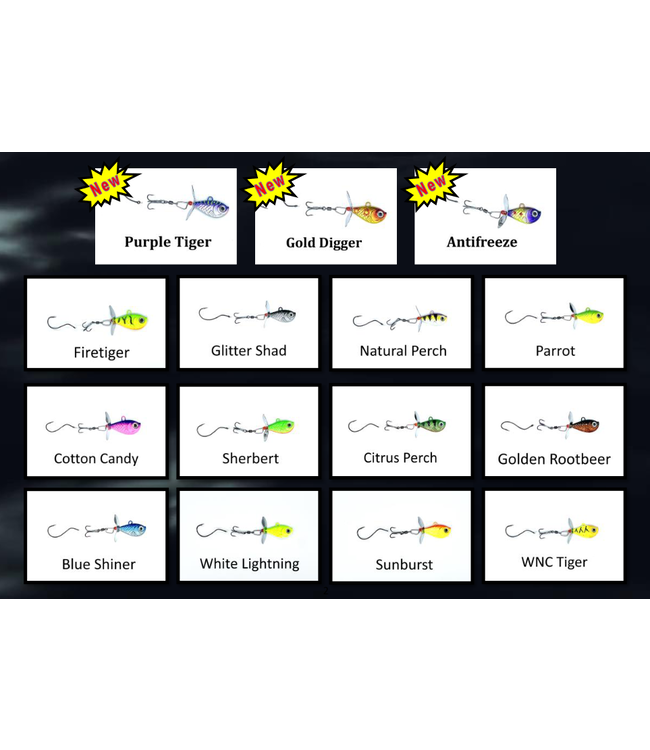 Walleye Nation Creations Walleye Nation Creations Death Jigs - 3/4 oz.