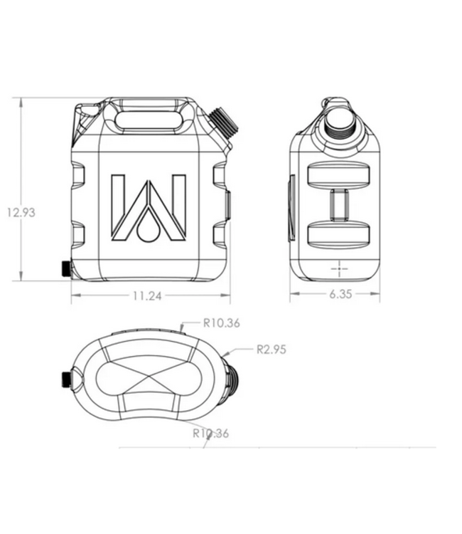 Klymit Klymit WaterPORT 2 Gallon Water Tank