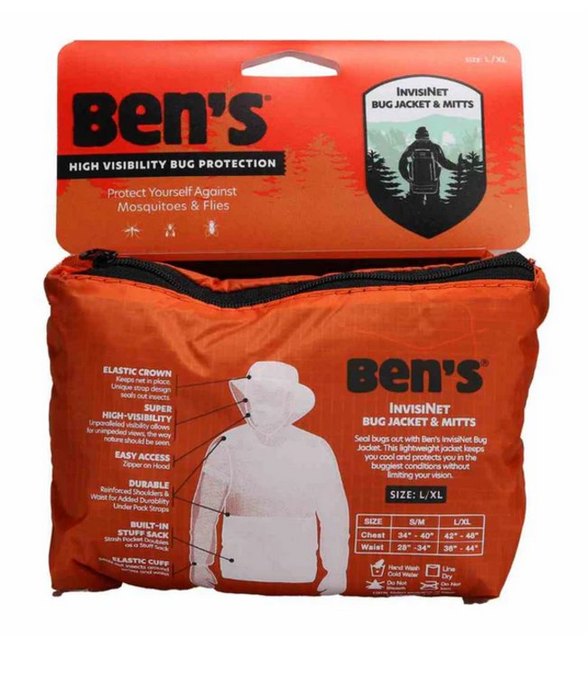 Ben's Ben's Invisinet Bug Jacket w Mitt