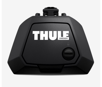 Thule Evo Raised Rail Foot For Vehicles 4 - Pack Black