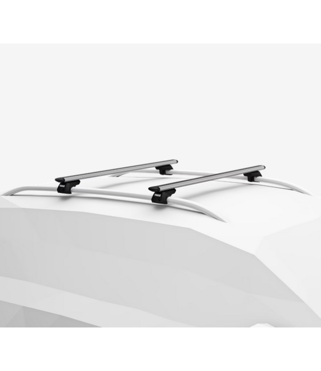 Thule Thule Evo Raised Rail Foot For Vehicles 4 - Pack Black