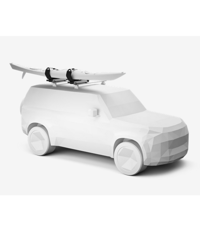 Thule Thule Hullavator Pro kayak Rack With Lift Assist - Aluminium