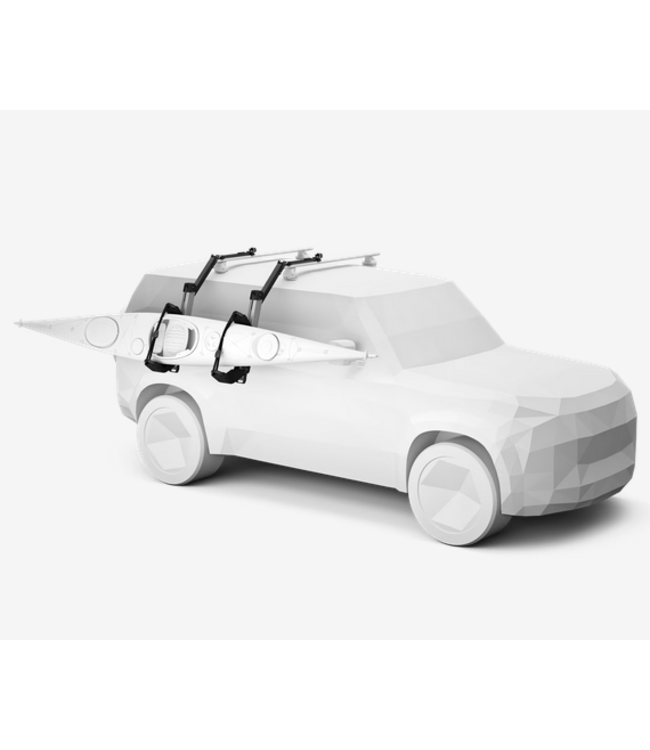 Thule Thule Hullavator Pro kayak Rack With Lift Assist - Aluminium