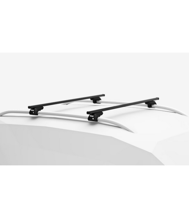 Thule Thule SquareBar Evo 118 cm Roof Bar 2-Pack - Black