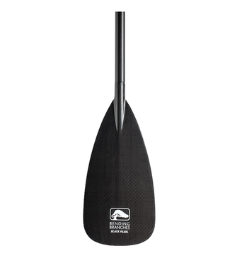 Aqua Bound Bending Branches Black Pearl 100% Carbon Canoe Paddle - Straight