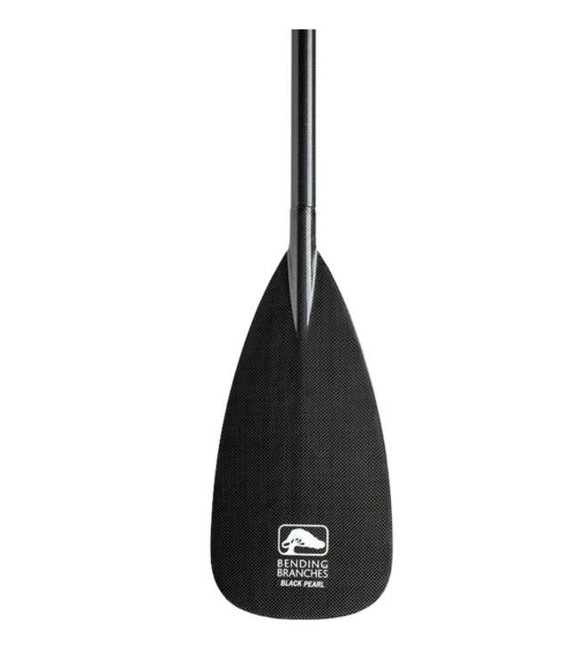 Aqua Bound Bending Branches Black Pearl 100% Carbon Canoe Paddle - Straight