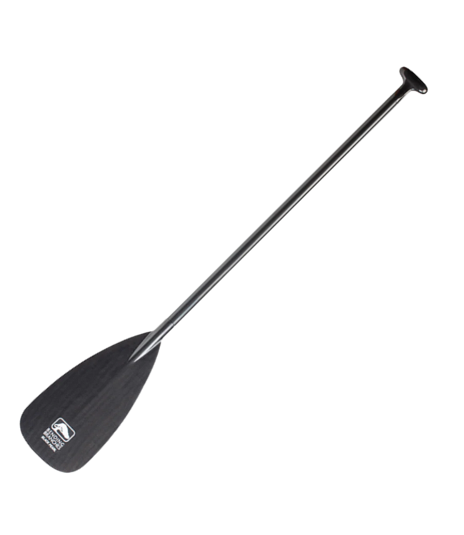 Aqua Bound Bending Branches Black Pearl 100% Carbon Canoe Paddle - Straight