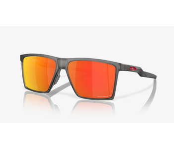 Oakley Futurity Sun Satin Grey Smoke w/Prism Ruby Polarized Sunglasses