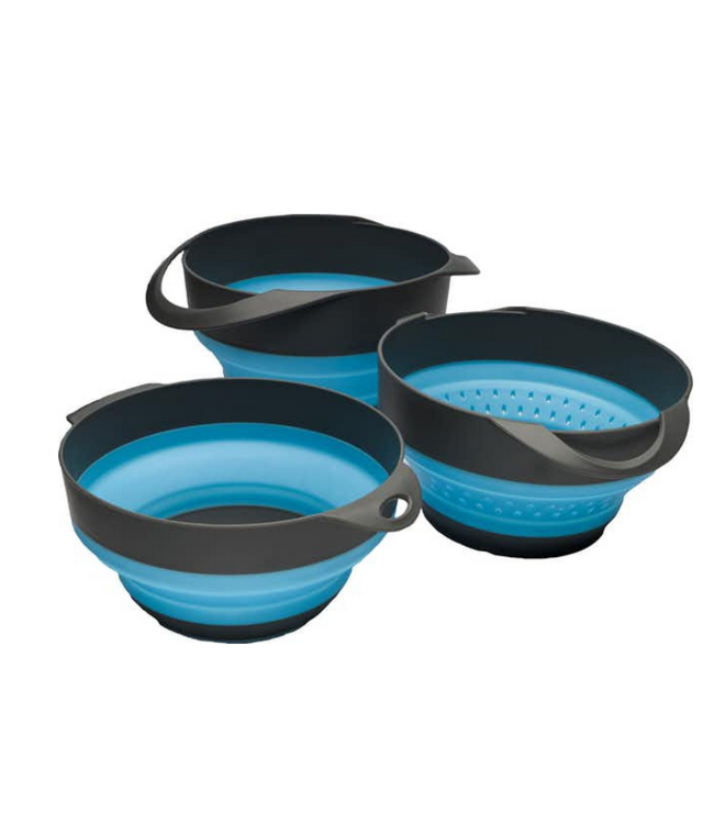 SOL SOL Flat Pack Bowls & Strainer Set