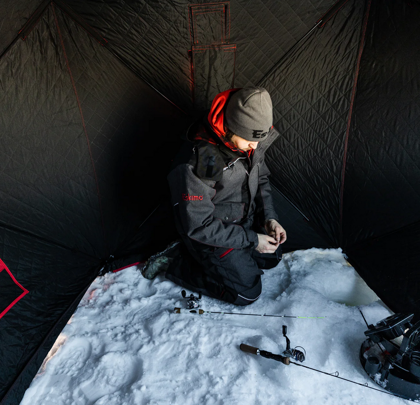 Eskimo QuickFish 2i Insulated Pop Up Ice Shelter Great Lakes Outfitters