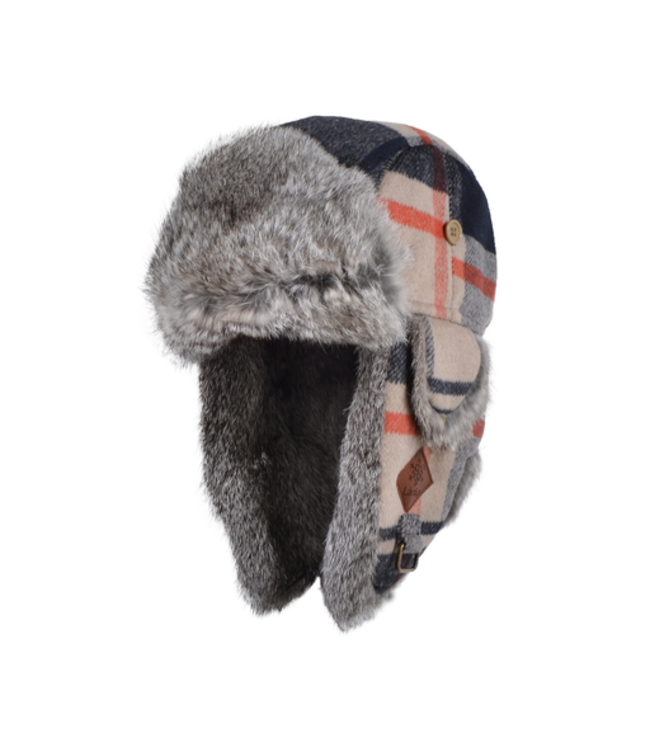 Laska GKS Woold blend Quilted Trapper Hat