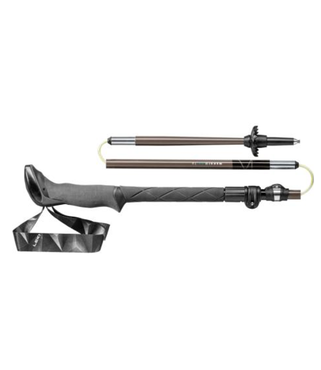 Leki Leki Makalu FX TA Trekking Pole - Black/Petrol 110-130cm