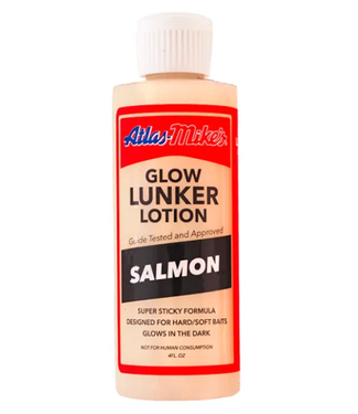 Atlas Mikes Atlas Mike's Lunker Lotion Salmon-Glow 4oz