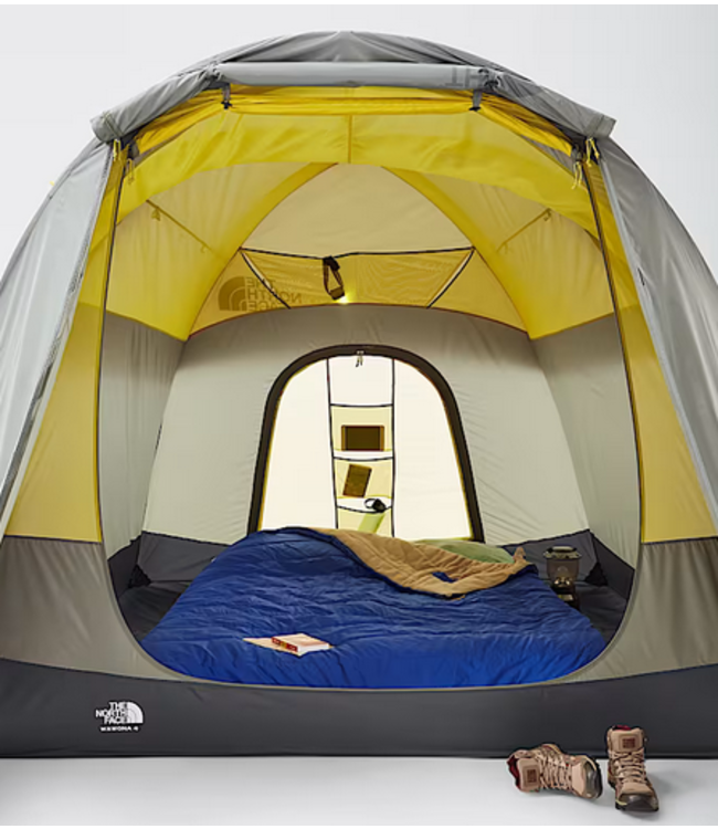 The North Face The North Face Wawona 4 Person Tent - Agave Green/Asphalt Grey