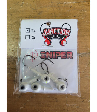 Junction Tackle Company Junction Tackle Sniper Jig - 1/4 oz. 4/pack