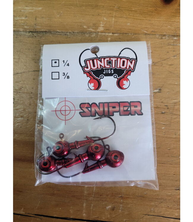 Junction Tackle Company Junction Tackle Sniper Jig - 1/4 oz. 4/pack