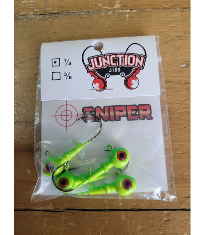 Junction Tackle Company Junction Tackle Sniper Jig - 1/4 oz. 4/pack