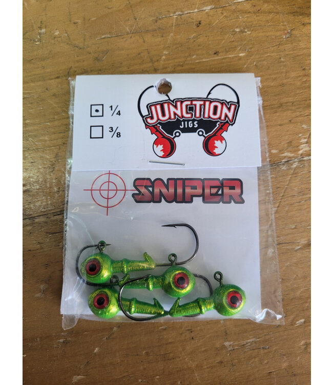 Junction Tackle Company Junction Tackle Sniper Jig - 1/4 oz. 4/pack