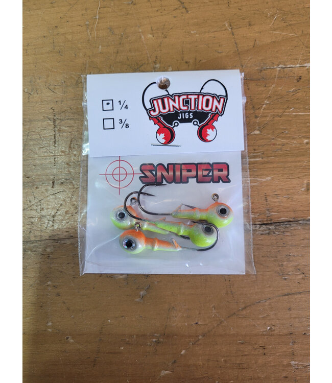 Junction Tackle Company Junction Tackle Sniper Jig - 1/4 oz. 4/pack