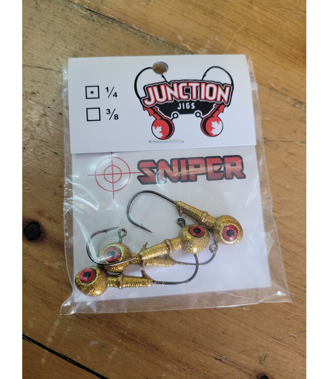 Junction Tackle Company Junction Tackle Sniper Jig - 1/4 oz. 4/pack
