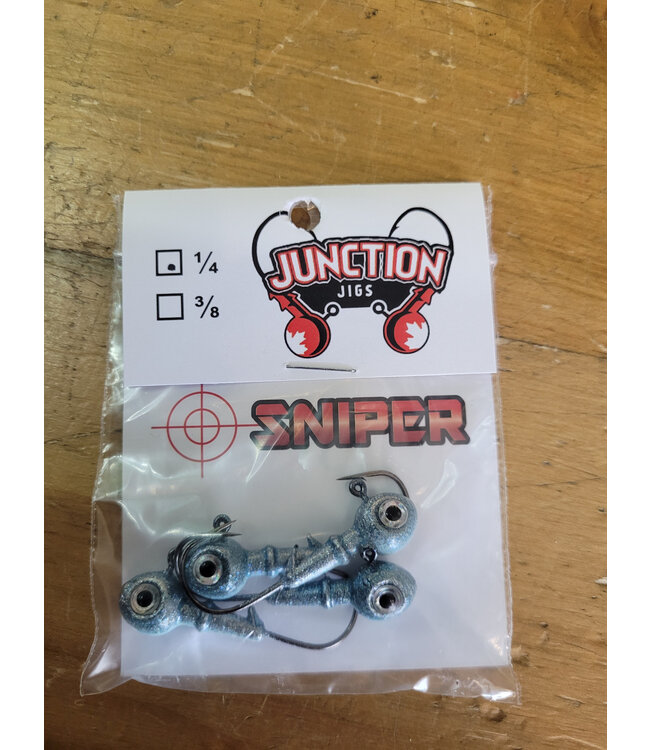 Junction Tackle Company Junction Tackle Sniper Jig - 1/4 oz. 4/pack