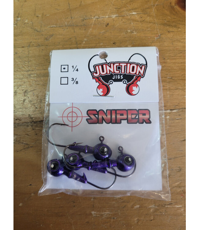 Junction Tackle Company Junction Tackle Sniper Jig - 1/4 oz. 4/pack