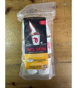 Huron Log Furniture Wilson Natural Fire Starter - 6pk