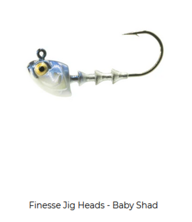 6th Sense Fishing 6th Sense Finesse Swimbait Jigheads