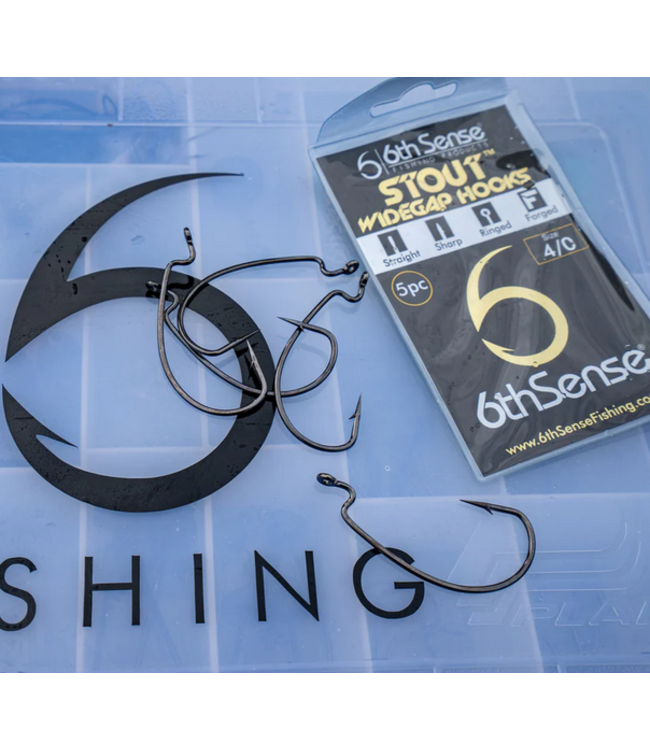 6th Sense Fishing 6th Sense Stout Widegap Worm Hook