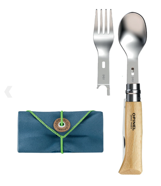 Opinel Opinel  Picnic+ Cutlery Complete Set with No.08 Folding Knife